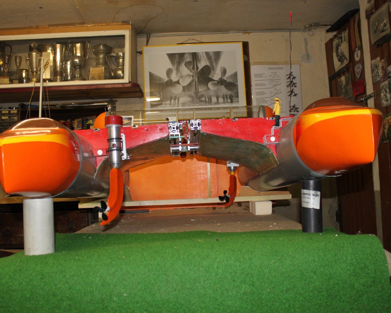 Bateau de sauvetage en mer